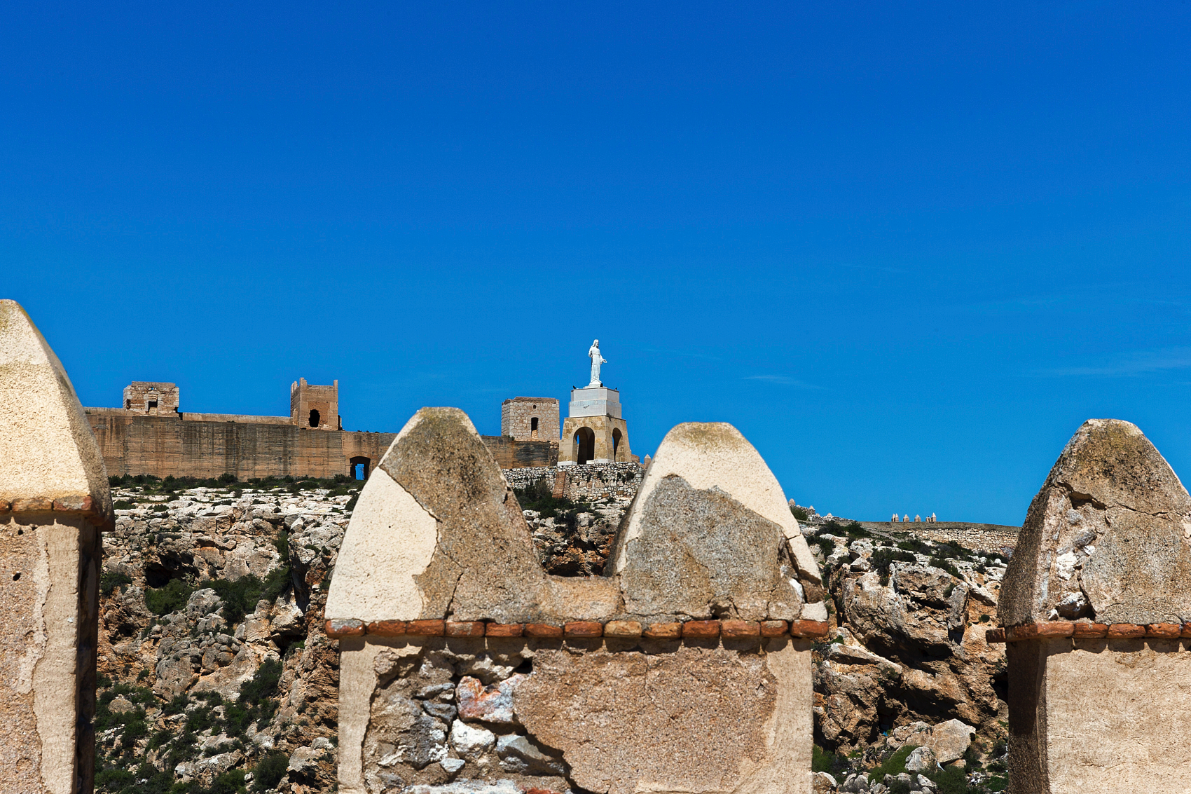 Le château Santa Bárbara